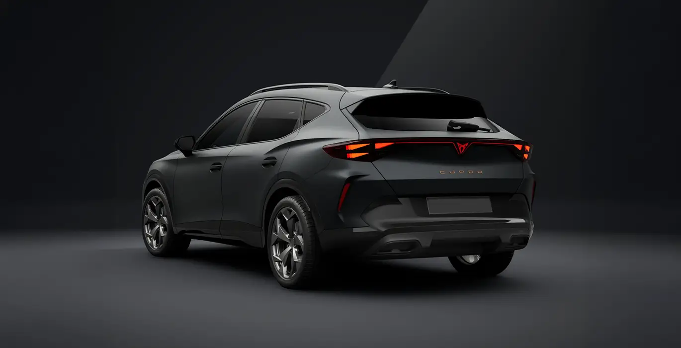 CUPRA Formentor 1.5 eTSI DSG gris trasera | Avanti Renting