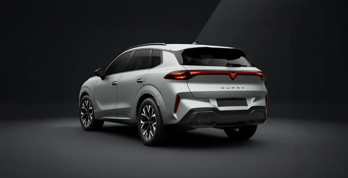 CUPRA Terramar 1.5 eTSI 110kW DSG blanco trasera | Avanti Renting