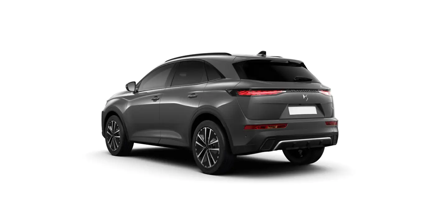 DS 7 BLUEHDI 130 AT PALLAS AUTOMATICO gris trasera | Avanti Renting