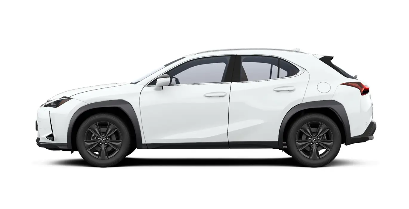 Lexus UX 300h Urban blanco lateral | Avanti Renting