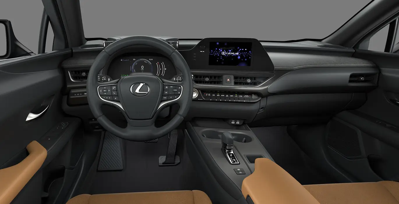 Lexus UX 300h Urban interior delantera | Avanti Renting