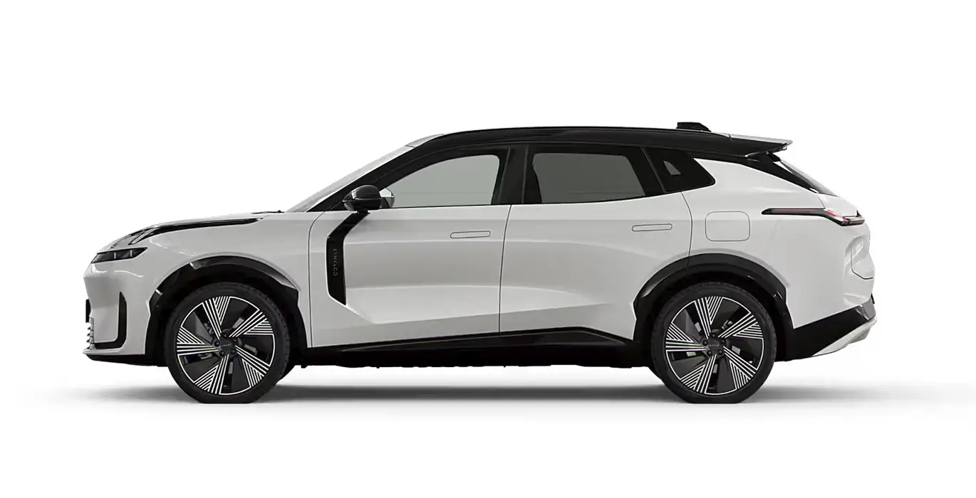 Lynk Co 08 1.5 PHEV More blanco lateral | Avanti Renting