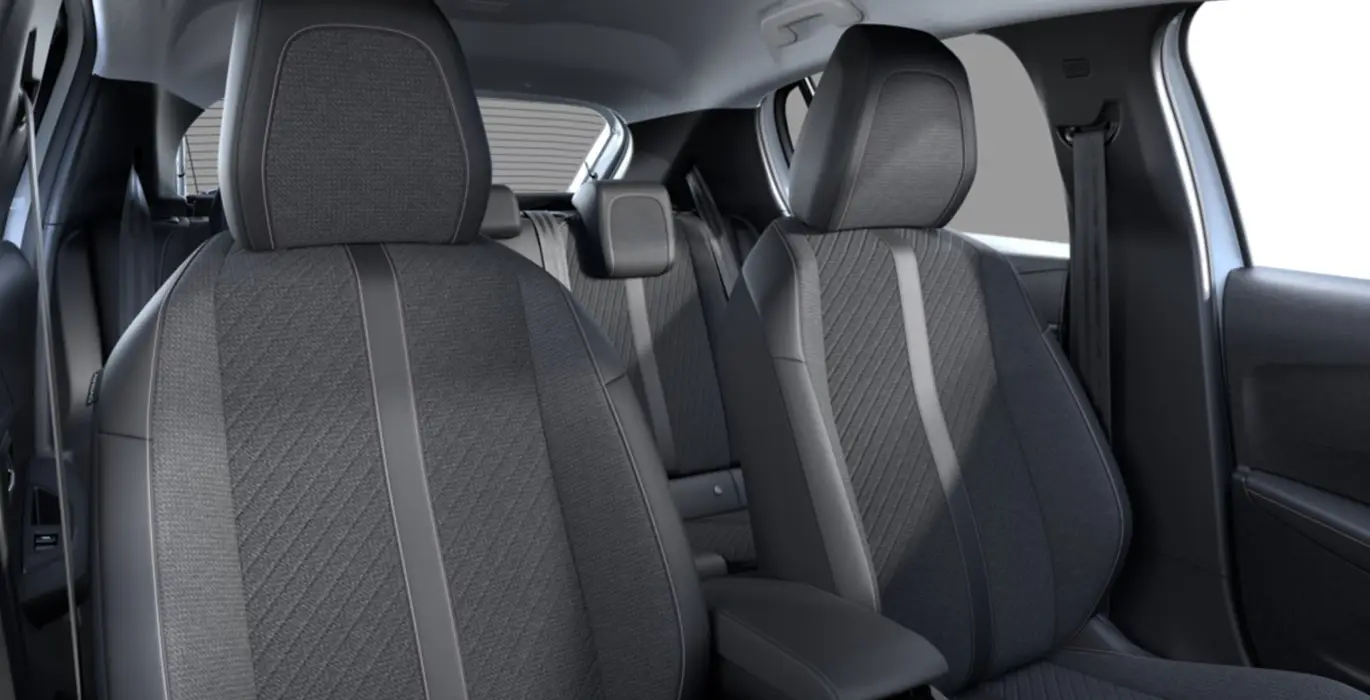Peugeot 208 5P Allure 100 SS 6vel. interior trasera | Avanti Renting