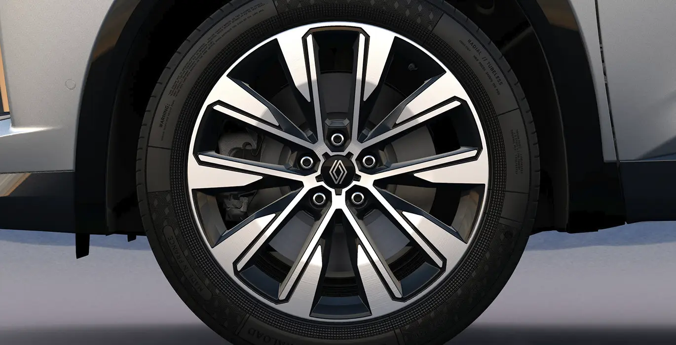 RENAULT ESPACE TECHNO E TECH FULL HYBRID 200CV gris rueda | Avanti Renting