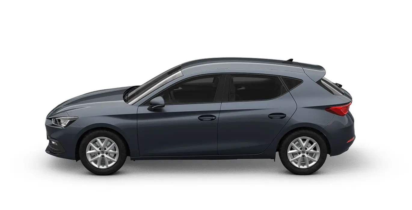 SEAT Leon 1.5 eTSI DSG 7 SS Style XL gris lateral | Avanti Renting