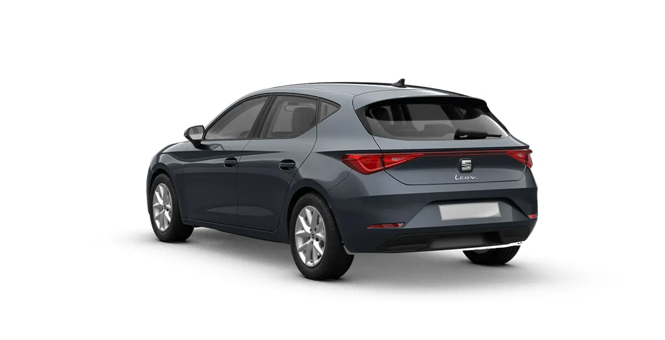 SEAT Leon 1.5 eTSI DSG 7 SS Style XL gris trasera | Avanti Renting