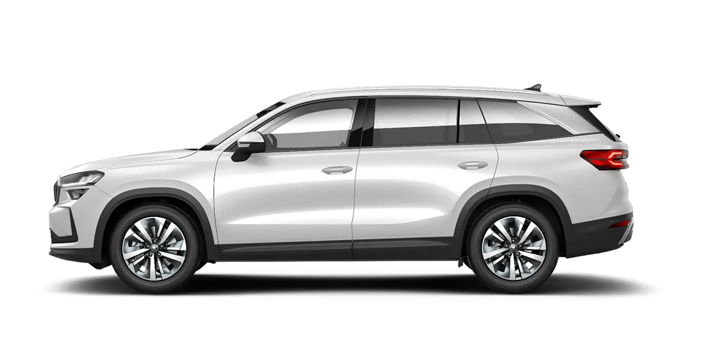 SKODA Kodiaq 2.0 TDI DSG Selection lateral blanco | Avanti Renting