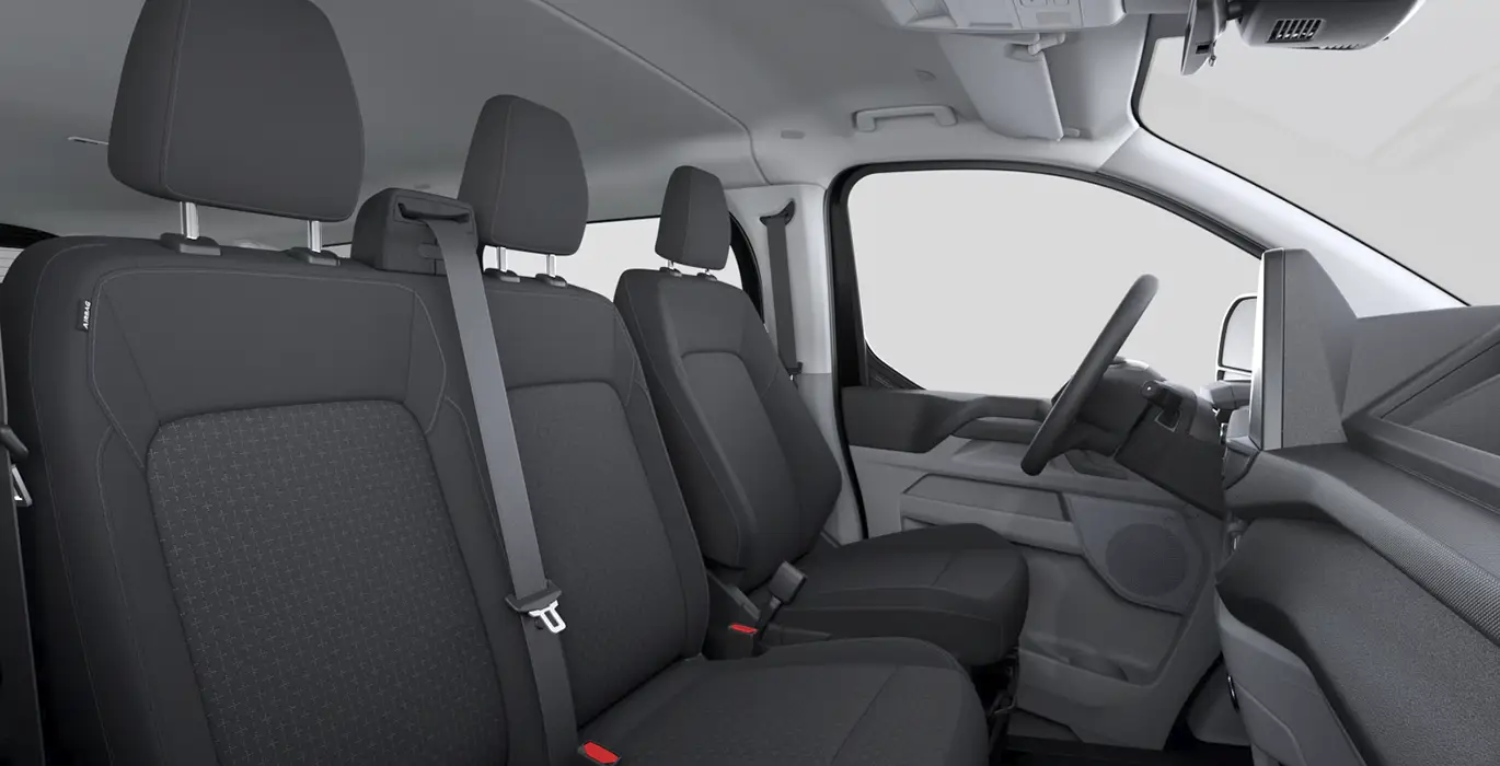 Ford Transit Custom Kombi 2.0 EcoBlue 136CV 320 L2 Trend interior delantera II | Avanti Renting