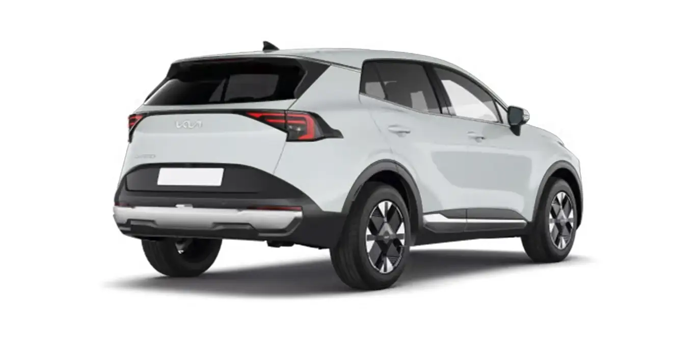 KIA Sportage 1.6 CRDi MHEV Business 4x2 DCT trasera blanco II | Avanti Renting
