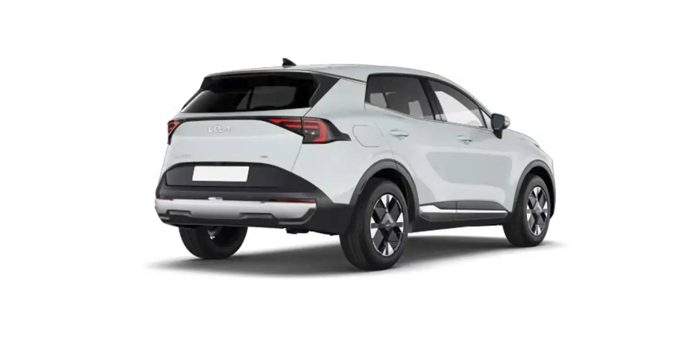 KIA Sportage 1.6 CRDi MHEV Business 4x2 DCT 1 KIA Sportage 1.6 CRDi MHEV Business 4x2 DCT trasera blanco | Avanti Renting