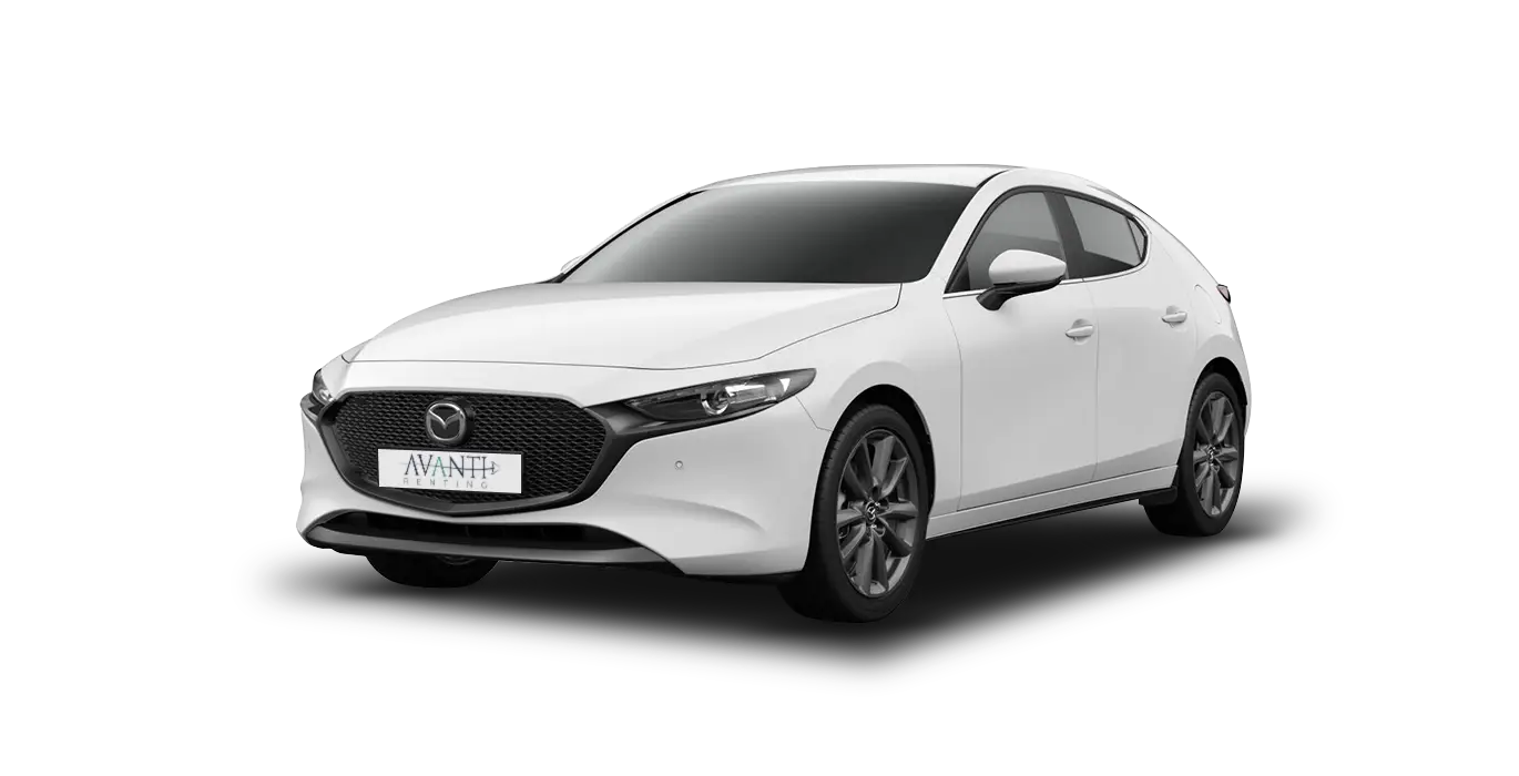 Renting Mazda 3 E-Sky G MHEV Centre-Line
