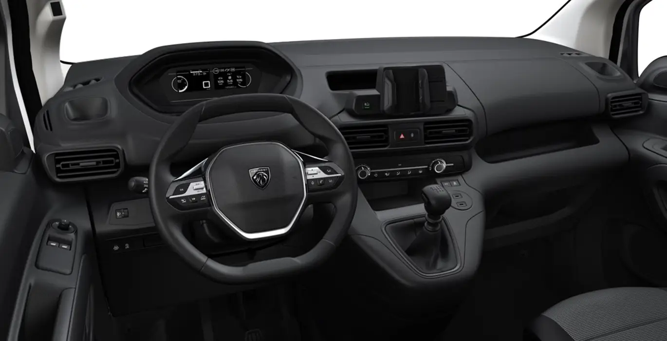 PEUGEOT RIFTER ACTIVE BUSINESS STANDARD BHDI 100 MANUAL interior delantera | Avanti Renting