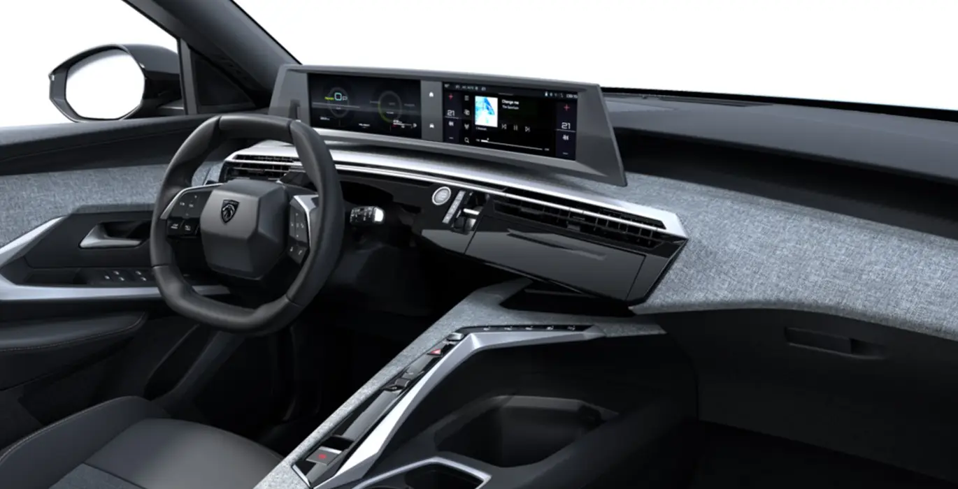 Peugeot 3008 Hybrid 1.2 107kW Allure eDCS6 interior delantera II | Avanti Renting
