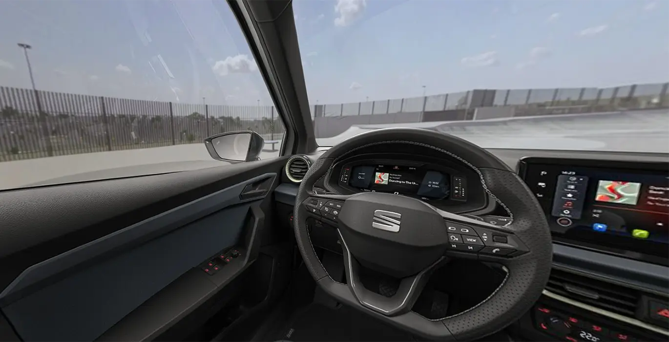 Seat Arona 1.0 TSI 85kW 115CV StartStop Style interior delantera | Avanti Renting