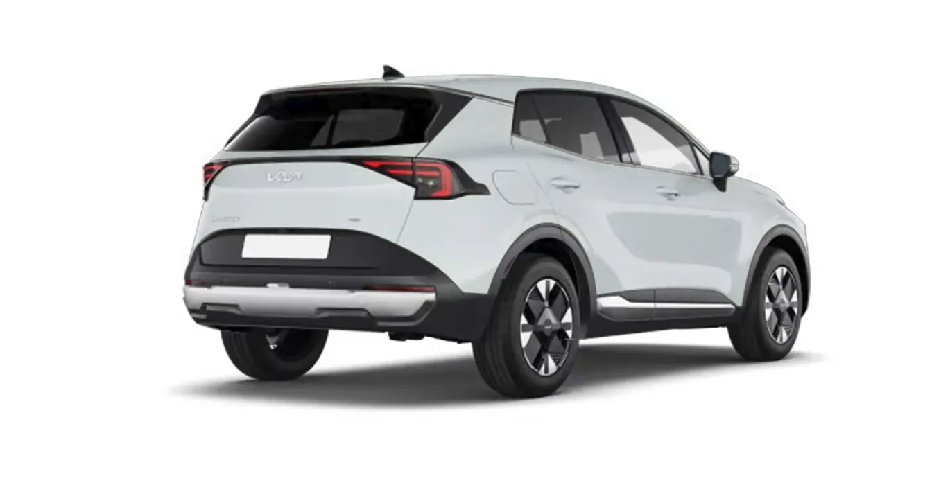 KIA Sportage 1.6 T-GDi HEV 176kW (239CV) Drive 4x2 1 KIA Sportage 1.6 T GDi HEV 176kW 239CV Drive 4x2 trasera blanco | Avanti Renting