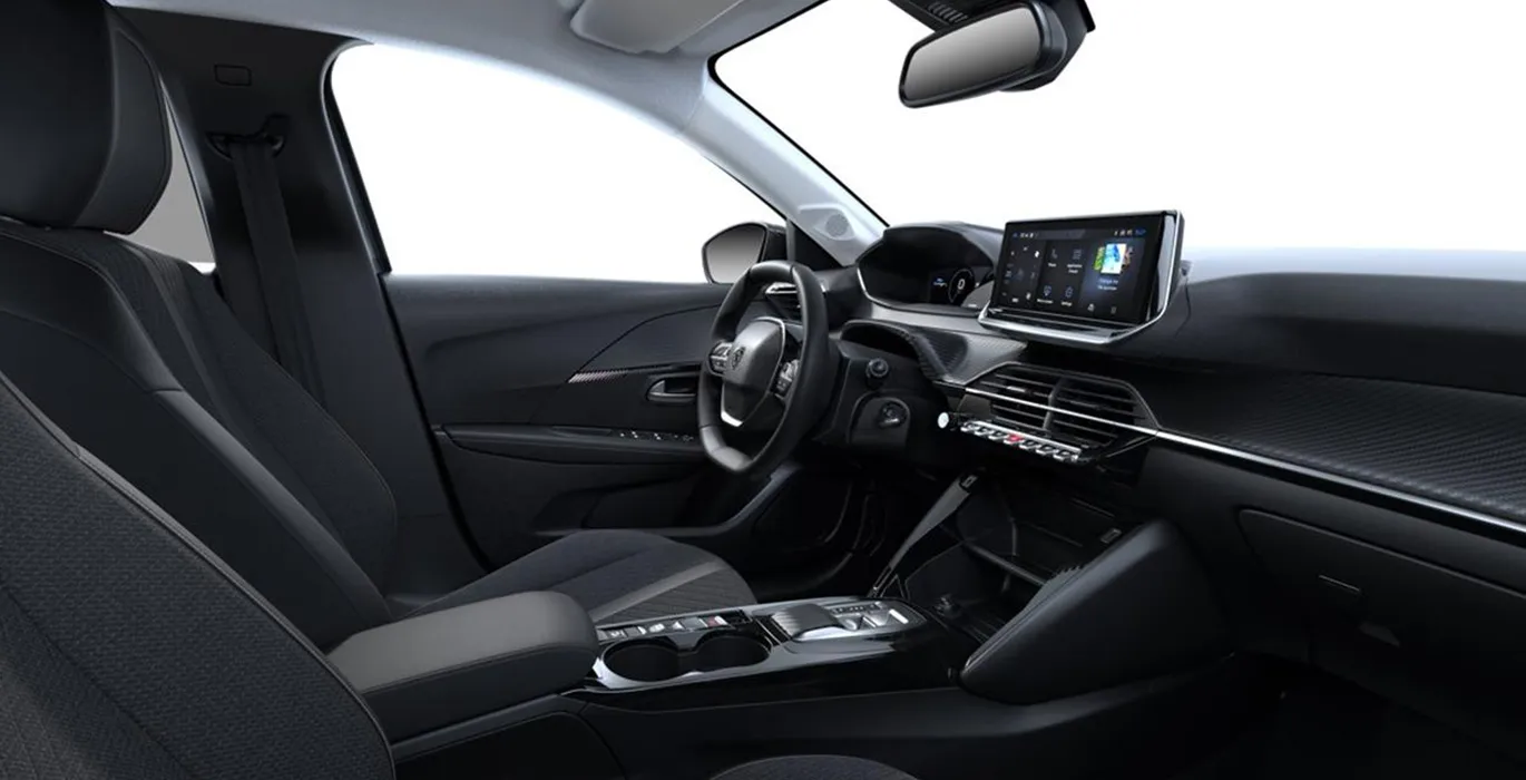 Peugeot 208 Hybrid 145 eDCS6 interior delantera II | Avanti Renting