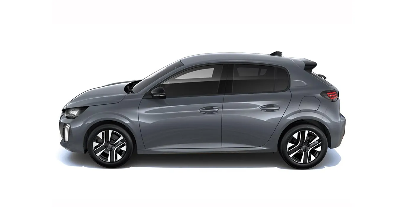 Peugeot 208 Hybrid 145 eDCS6 lateral | Avanti Renting