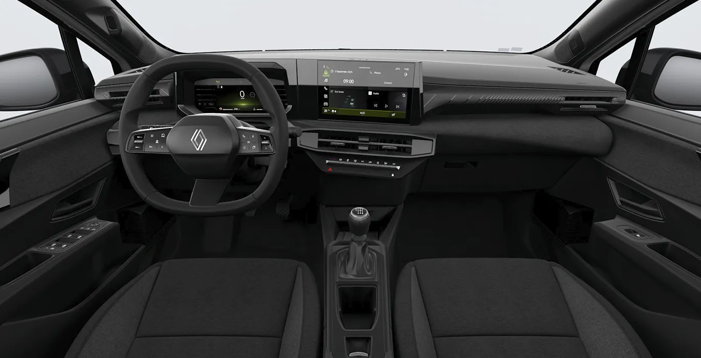 Renault Clio Evolution TCE 85kW 115CV interior delantera | Avanti Renting