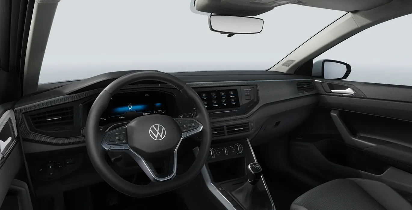 Volkswagen Polo Match 1.0 TSI 70kW 95CV interior delantera II | Avanti Renting