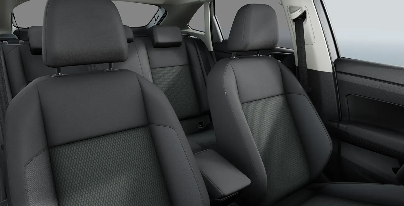 Volkswagen Taigo Mas 1.0 TSI 70kW 95CV interior trasera | Avanti Renting