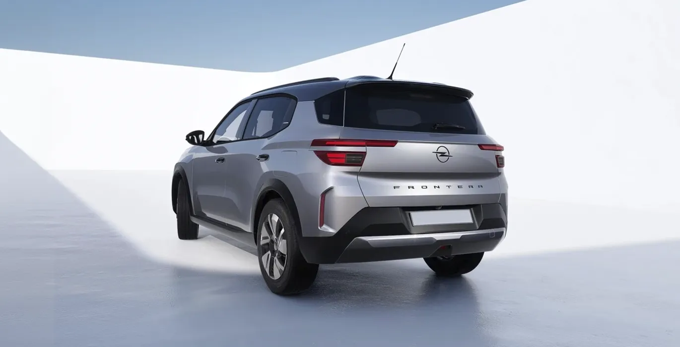 Opel Frontera 1.2T XHT Hybrid EDCT6 107kW Ultimate trasera gris | Avanti Renting