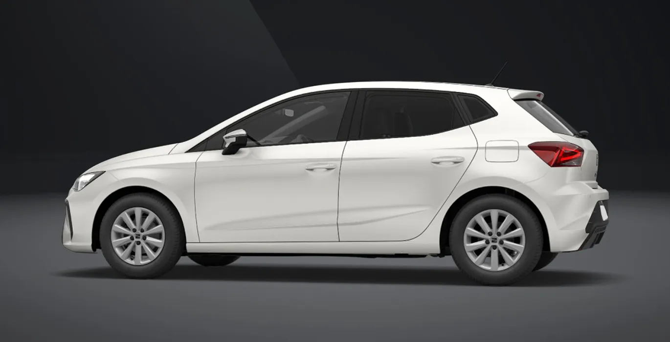 Seat Ibiza 5P 1.0 MPI 70kW 80CV StartStop MY26 lateral | Avanti Renting