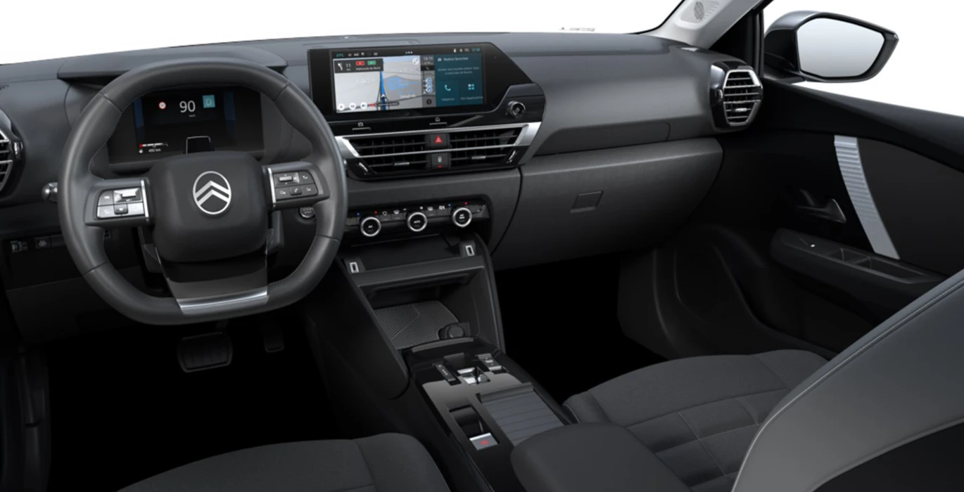 CITROEN C4 Hybrid145CV Business Edition interior delantera | Avanti Renting