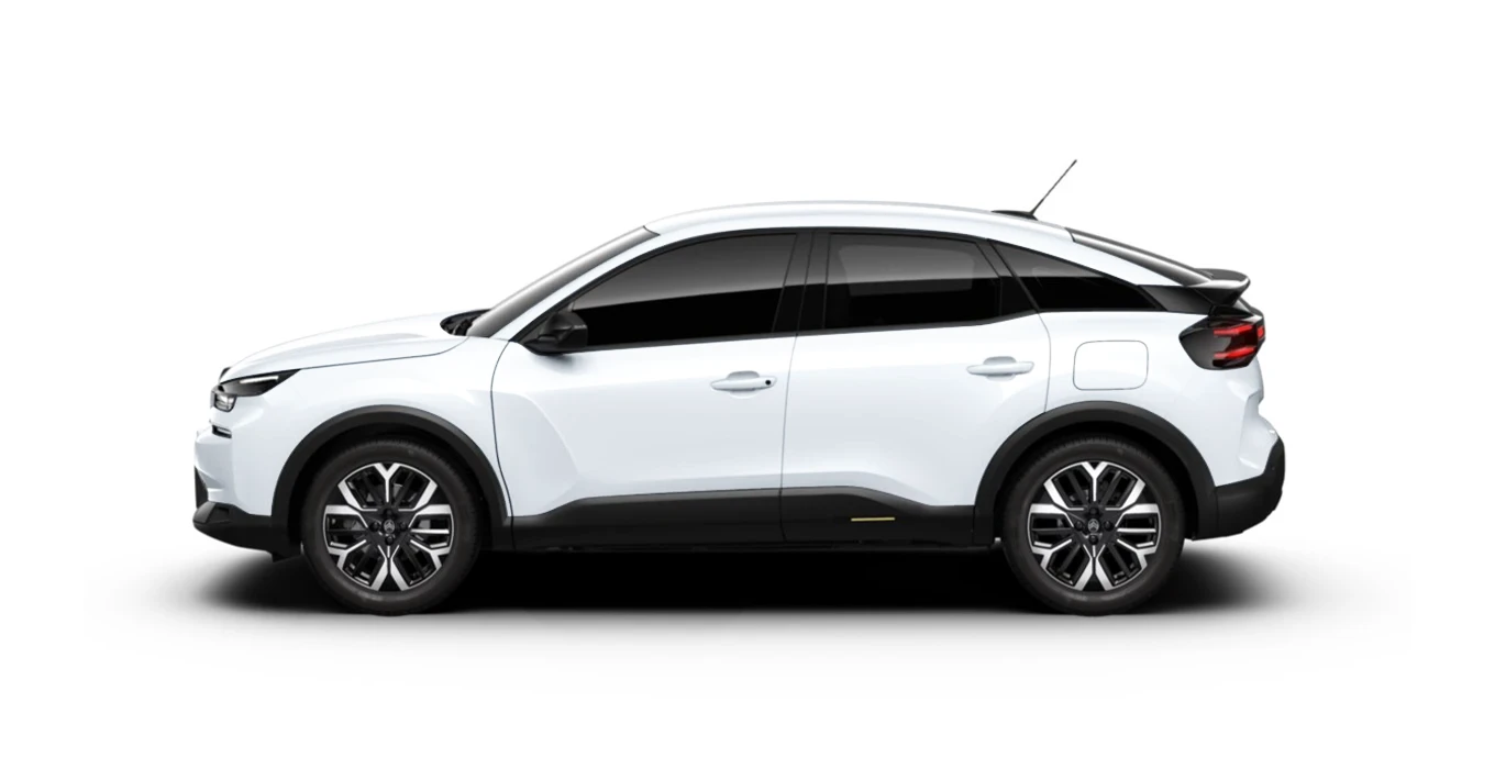 CITROEN C4 Hybrid145CV Business Edition lateral blanco | Avanti Renting