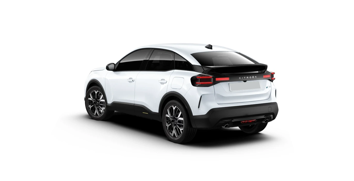 CITROEN C4 Hybrid145CV Business Edition trasera blanco | Avanti Renting