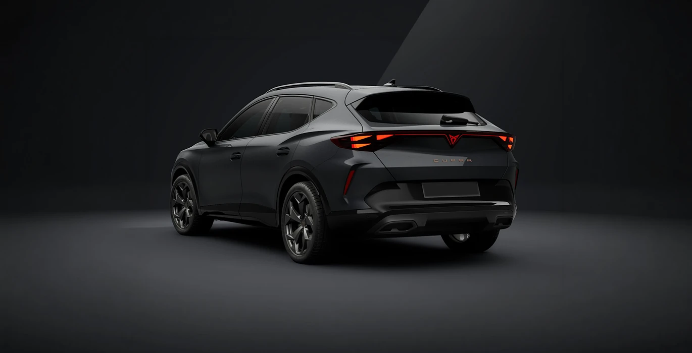 Cupra Formentor 1.5 ETSI 110kW 150CV DSG trasera gris | Avanti Renting