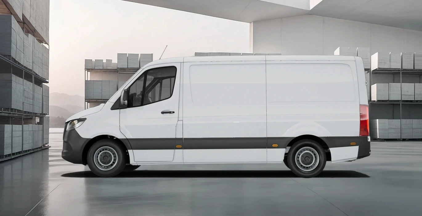 Mercedes Benz Sprinter 315 CDI Medio Pro lateral | Avanti Renting
