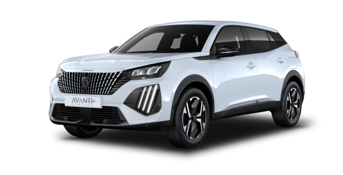 Renting PEUGEOT 2008 ALLURE HYBRID 110 EDCS6 (AUTOMÁTICO)