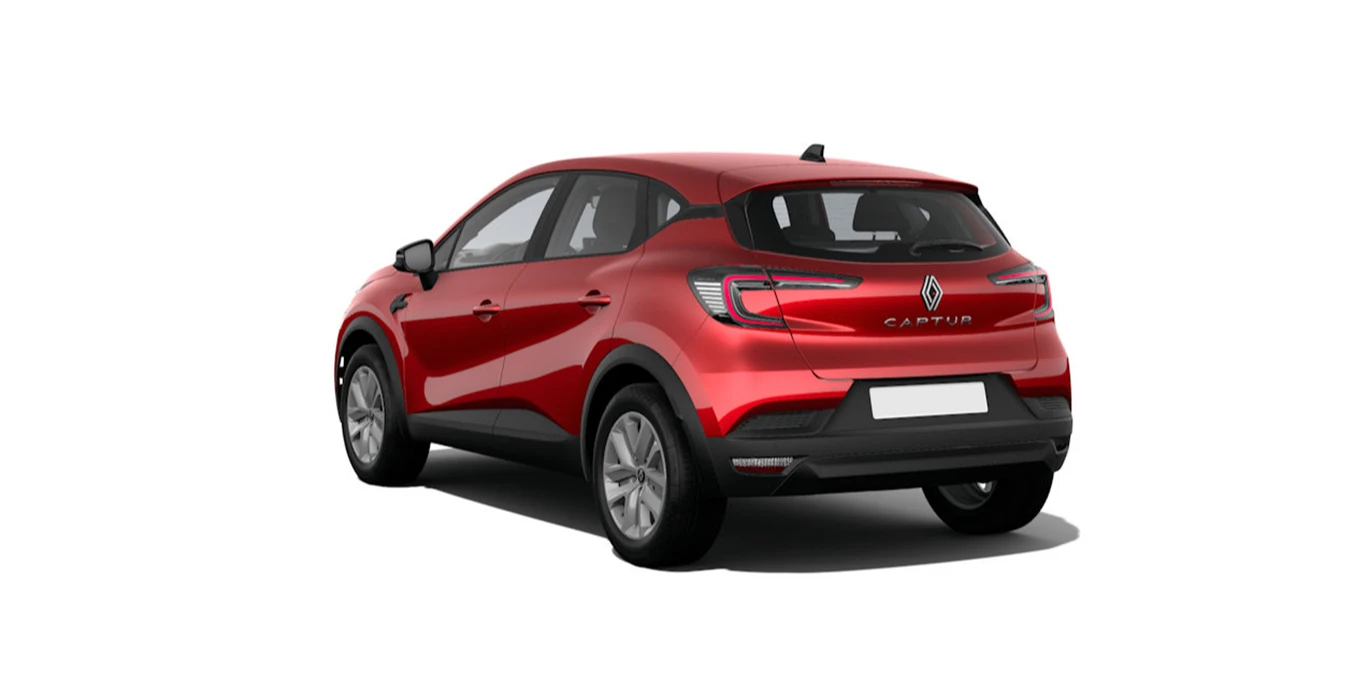 Renault Captur Evolution ECO G 120CV rojo trasera | Avanti Renting