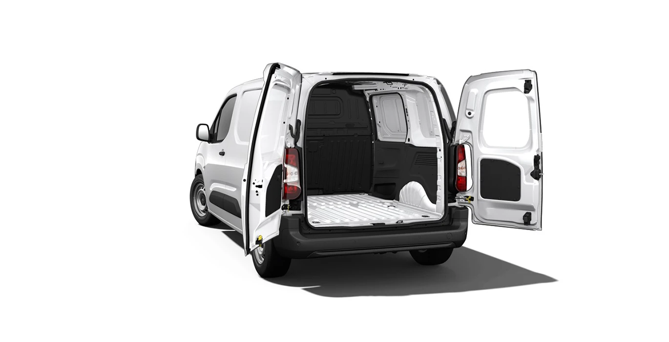 Citroen Berlingo Talla M BlueHDI 100cv II van trasera abierta | Avanti Renting