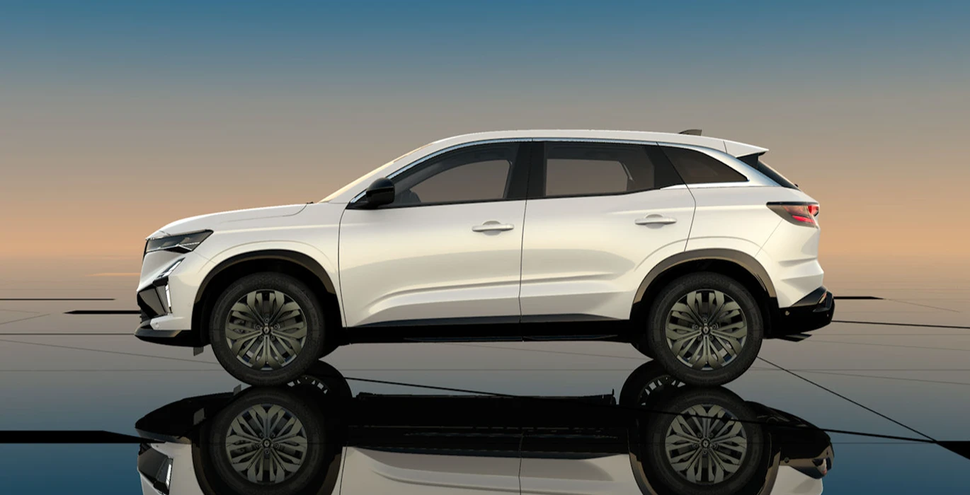 RENAULT AUSTRAL E Tech Full Hybrid Evolution 147kW lateral blanco | Avanti Renting