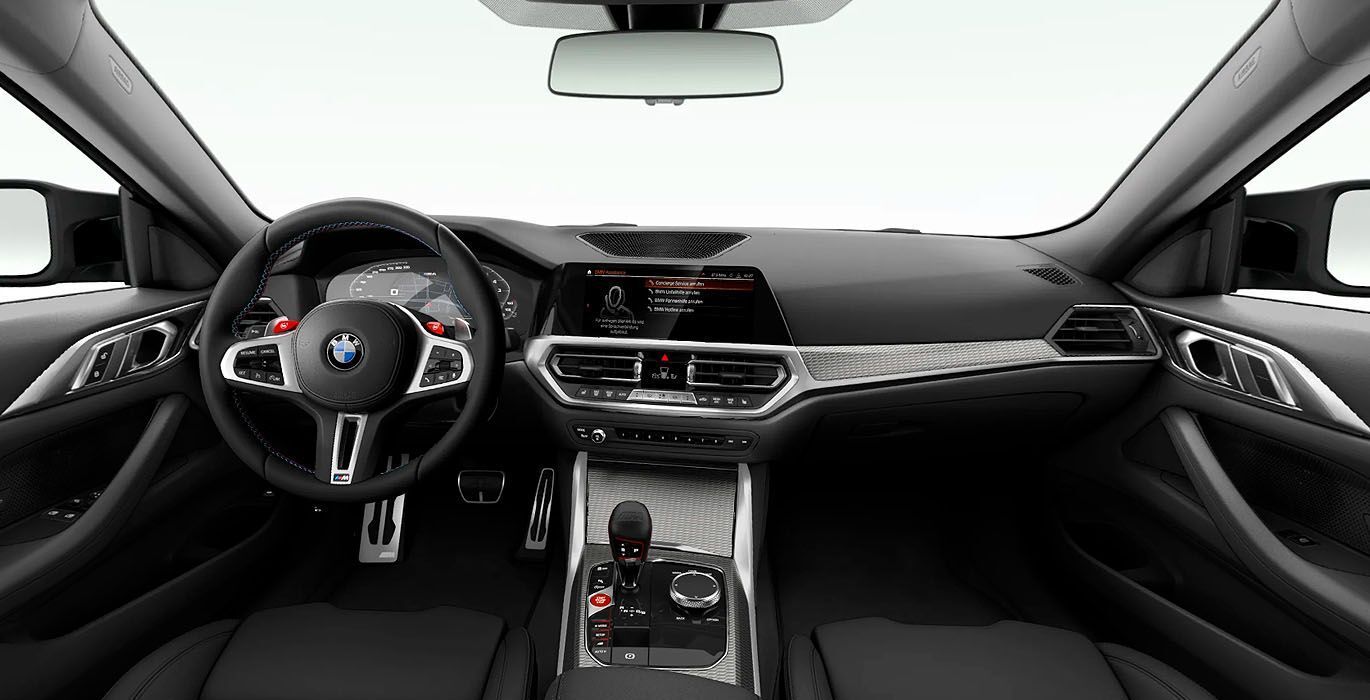 BMW M4 Competition Coupé 1 BMW M4 Competition Coupe interior delantera | Avanti Renting