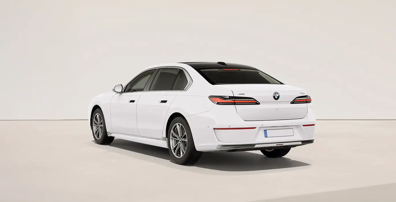 BMW Serie 7 740d xDrive 1 BMW Serie 7 740d xDrive trasera | Avanti Renting