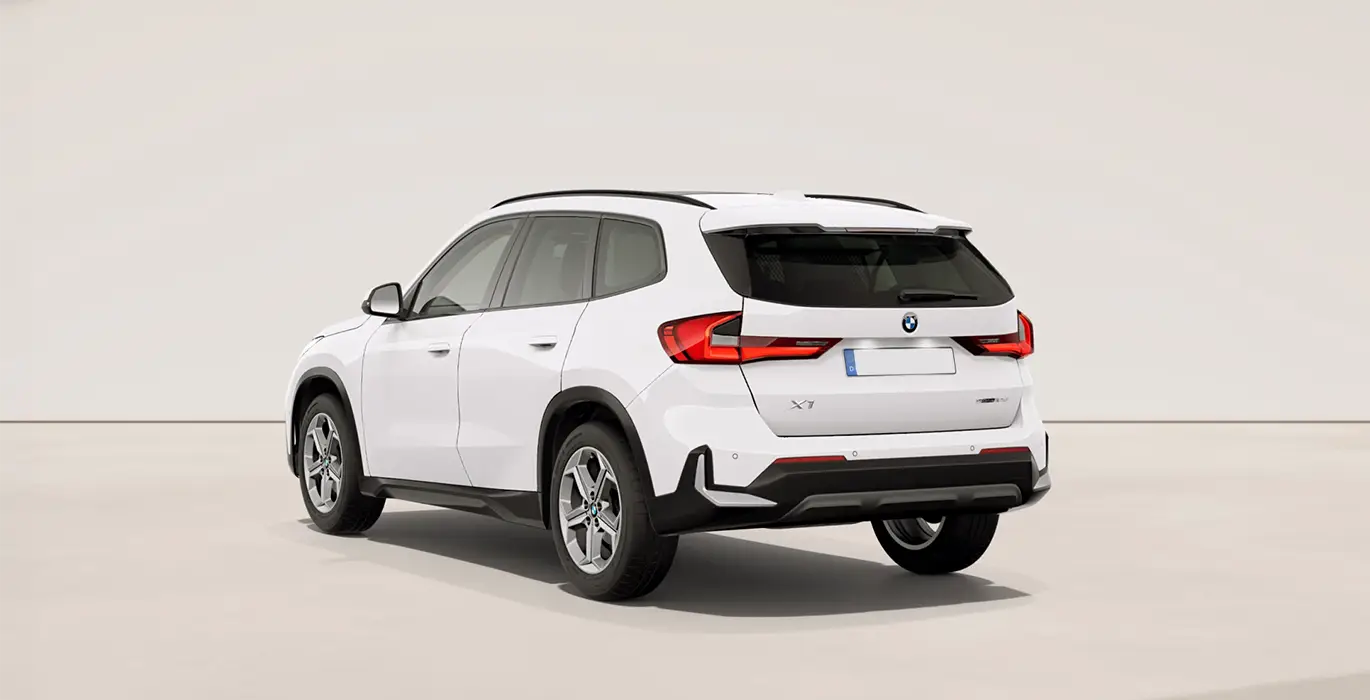 BMW X1 sDrive20d blanco trasera | Avanti Renting