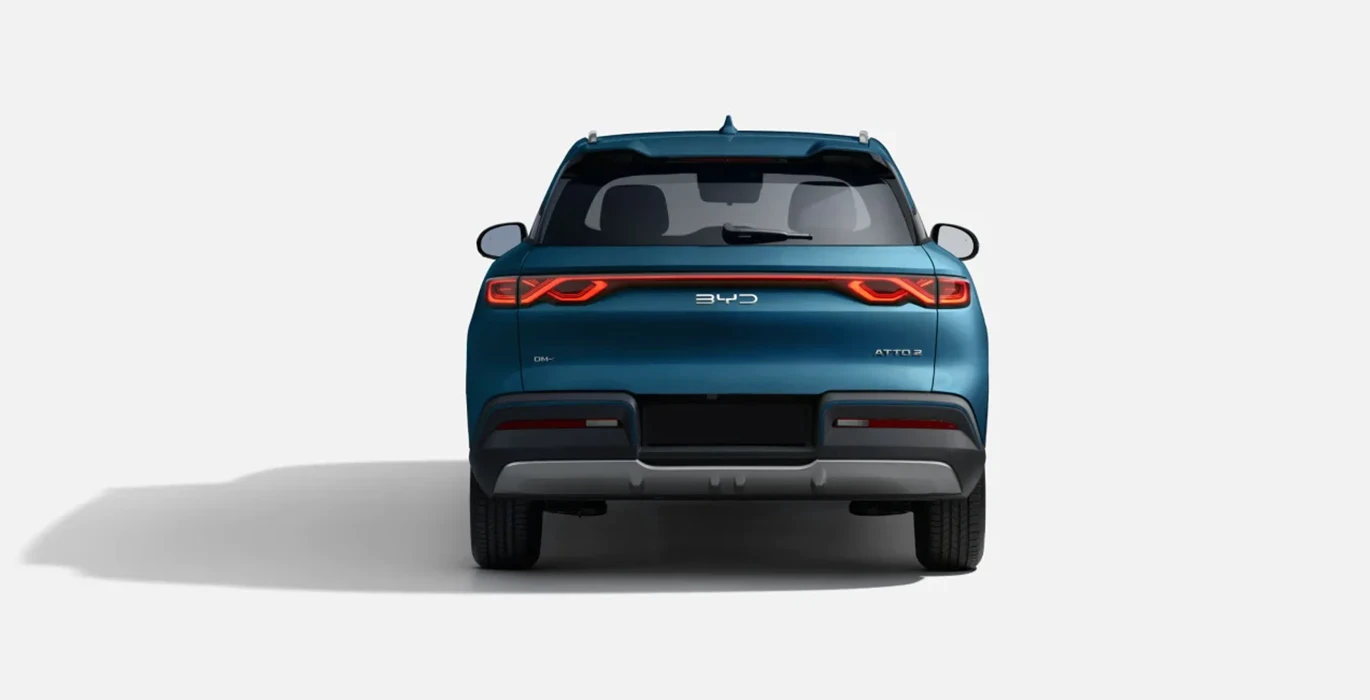 BYD ATTO 2 DM i Active trasera | Avanti Renting