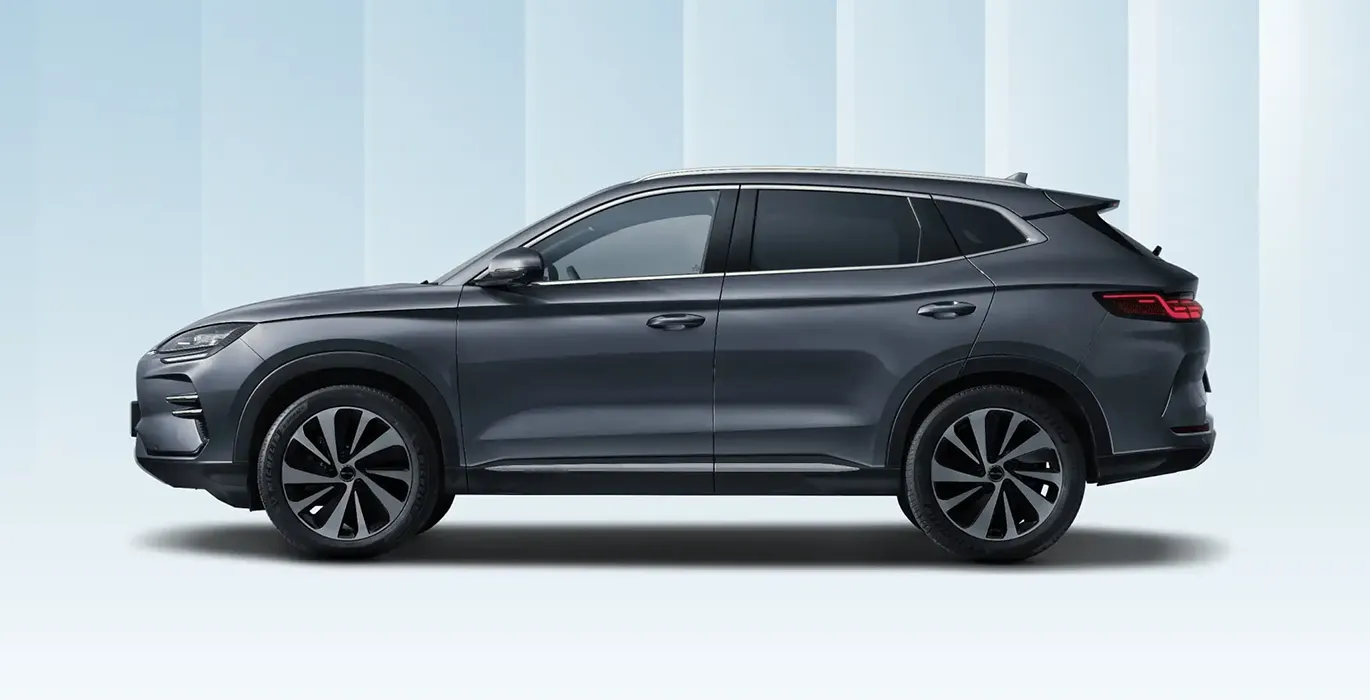 BYD Seal U Comfort lateral gris oscuro | Avanti Renting