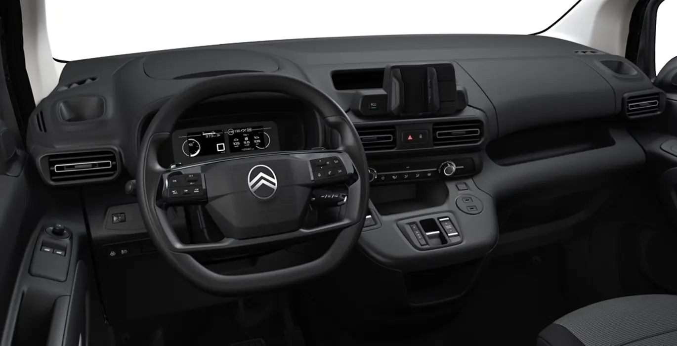 CITROEN E BERLINGO Talla M 50kWh interior delantera | Avanti Renting