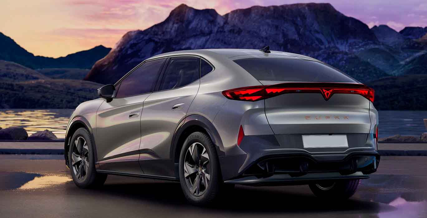 Cupra Tavascan Endurance First Edition trasera | Avanti Renting
