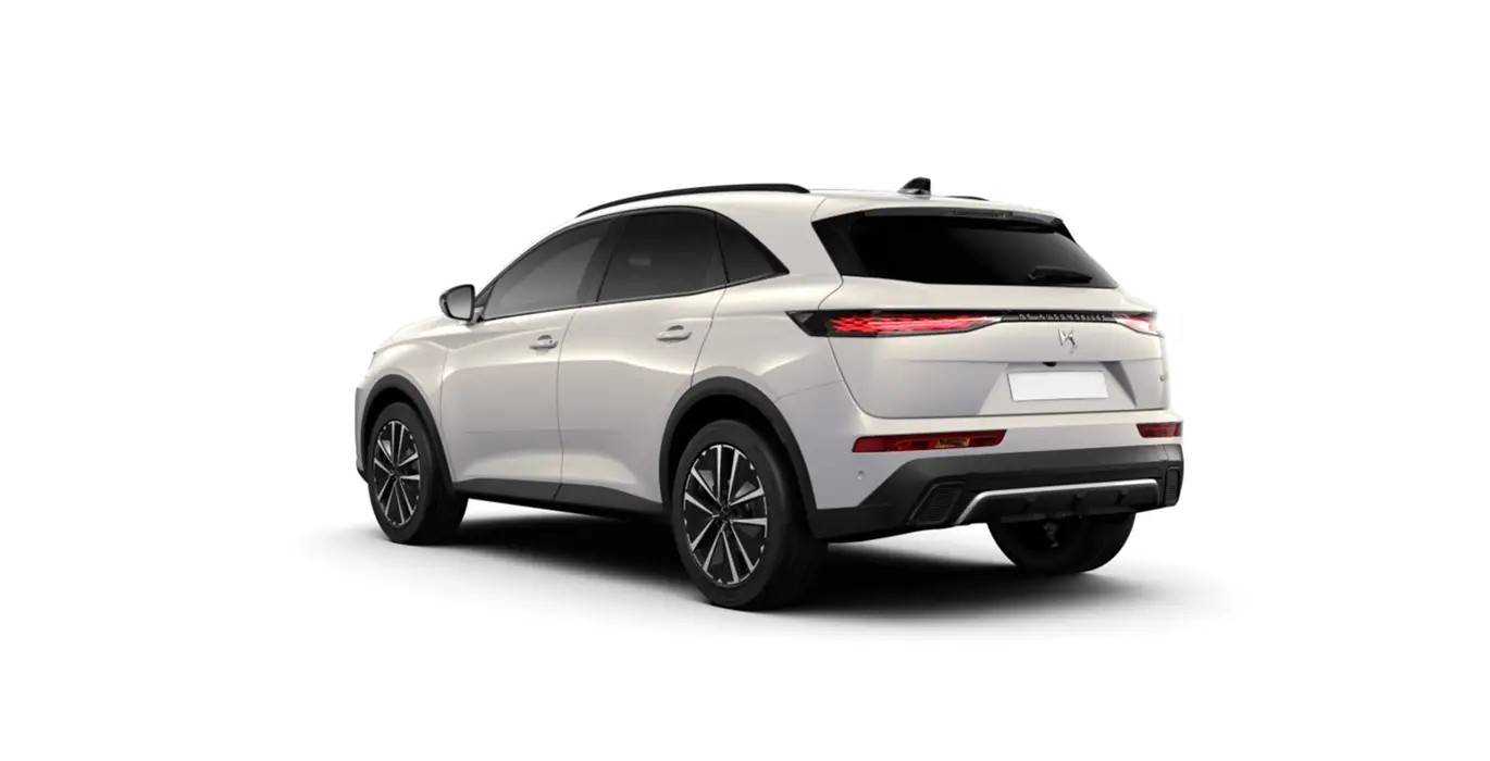 DS 7 BLUEHDI 130 AT PALLAS AUTOMATICO blanco trasera | Avanti Renting
