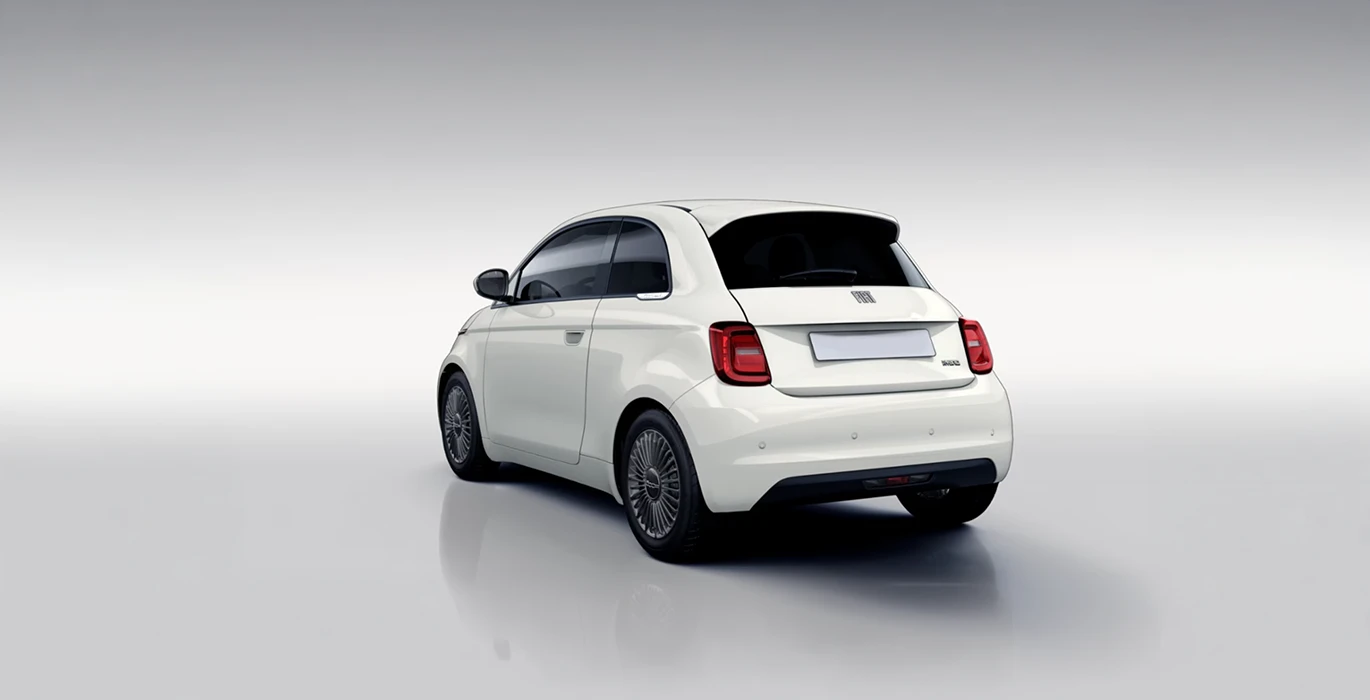 FIAT 500 TORINO 1.0 HYBRID 48KW 65CV MANUAL trasera blanco | Avanti Renting
