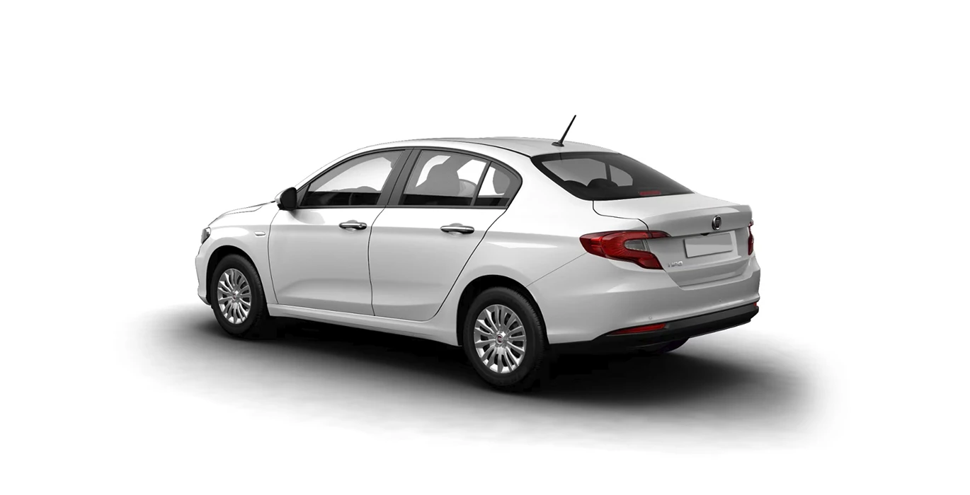 Fiat Tipo Sedán 1.6 Diésel 96kW (130CV) 1 Fiat Tipo Sedan 1.6 Diesel 96kW 130CV trasera | Avanti Renting