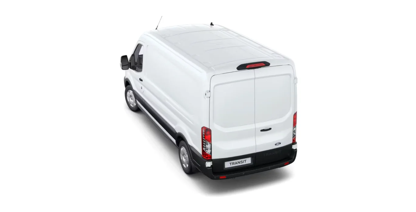 Ford Transit 350 L3 Trend N1 EcoBlue 96kW FWD trasera blanco | Avanti Renting