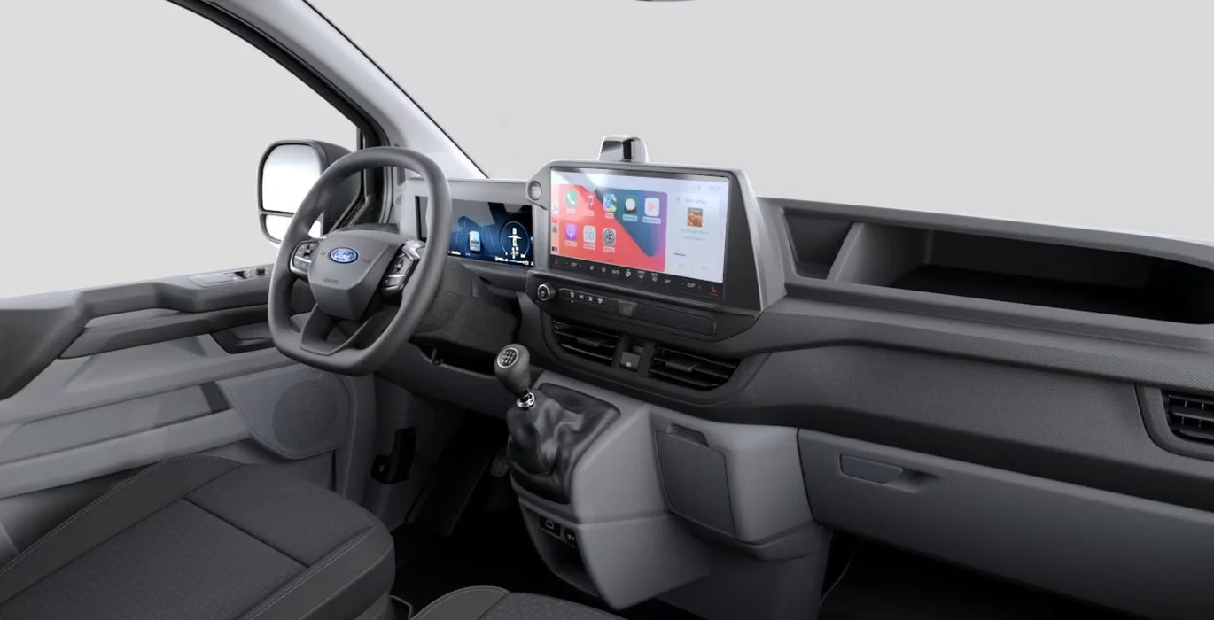 FORD TRANSIT CUSTOM Kombi 2.0 EcoBlue 100kW 320 L1 Trend 3 Ford Transit Custom Kombi 2.0 EcoBlue 100kW 320 L1 Trend interior delantera | Avanti Renting