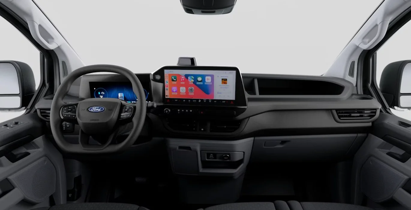 Ford Transit Custom Van 2.5 Duratec PHEV 171kW 320 L1 Trend interior delantera II | Avanti Renting