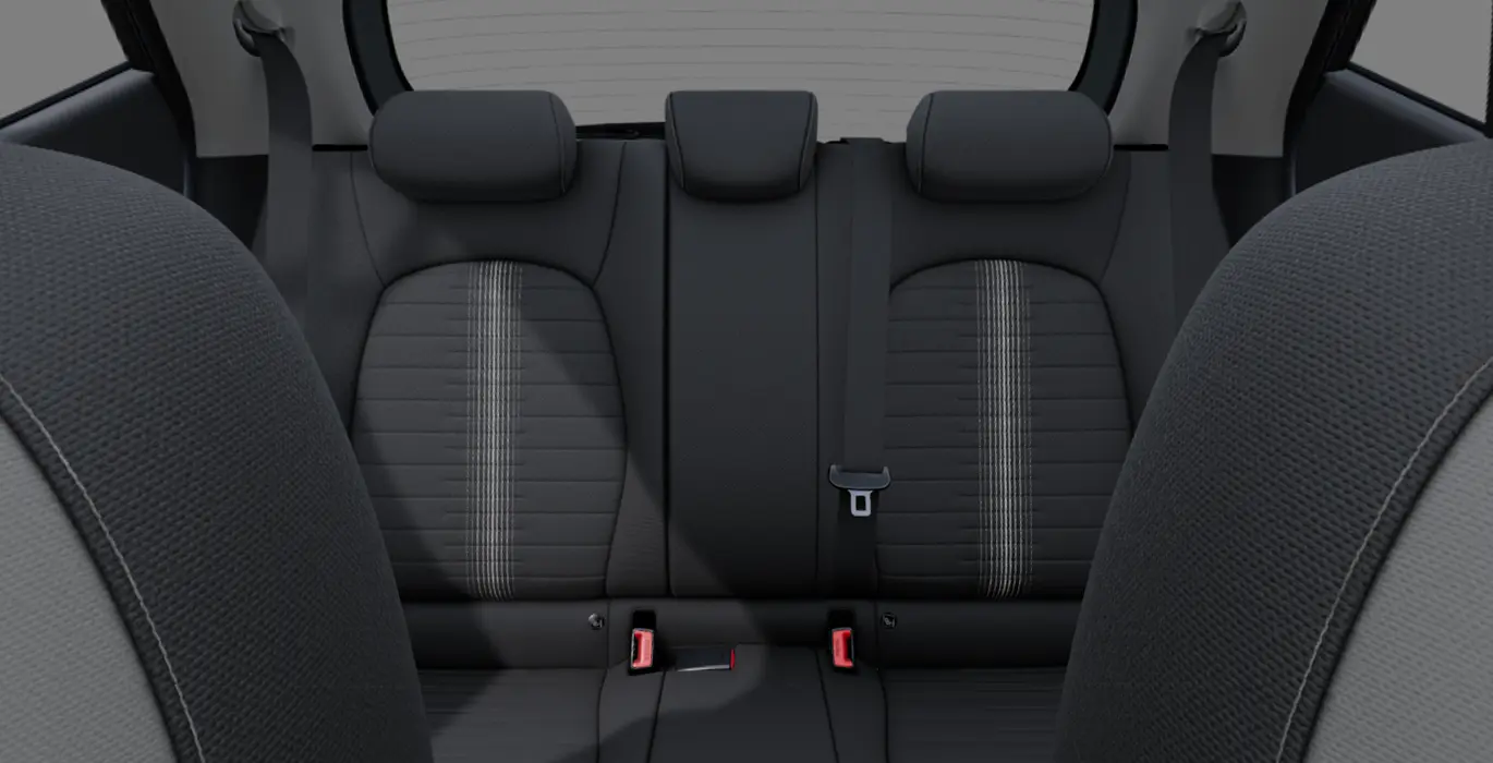 Hyundai I10 1.0 MPI Klass 63cv interior trasera | Avanti Renting