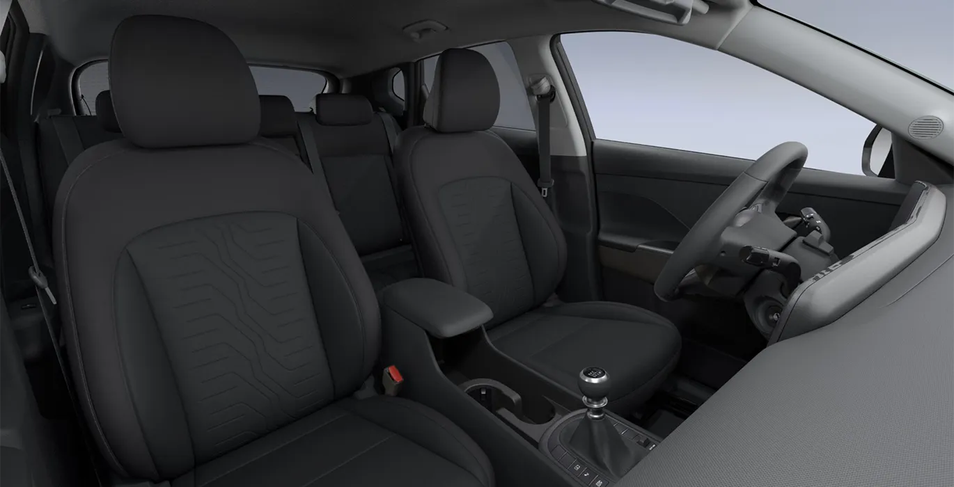 Hyundai Kona SLX 1.0T 115CV 4 Hyundai Kona XLS 1.0T 115CV interior delantera II | Avanti Renting